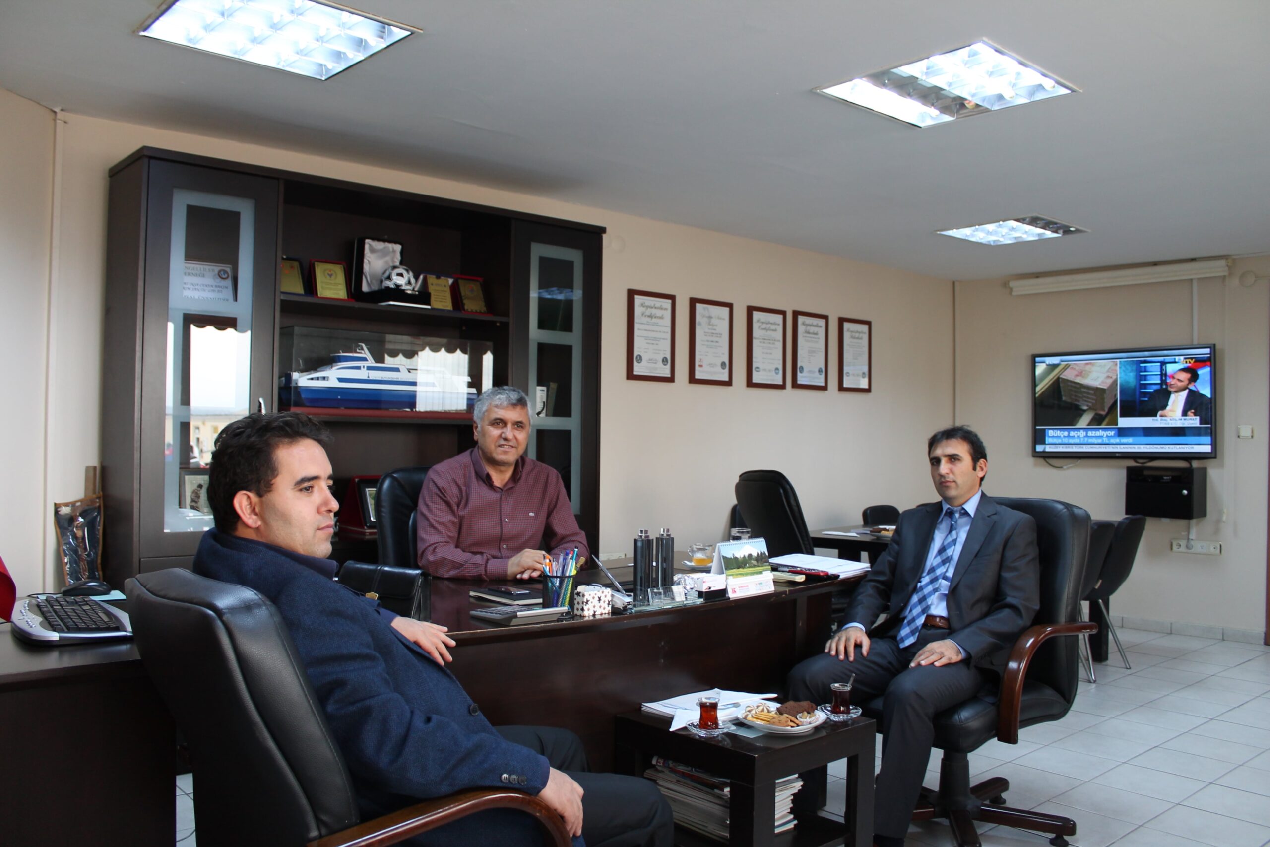 Özata Shipyard Repair | Altınova District Governor Nurullah Kaya visited ÖZATA Shipyard